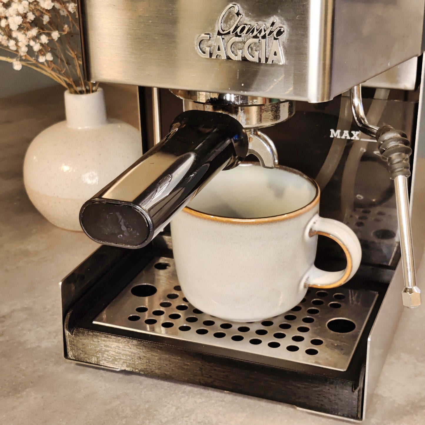 Flache Abtropfschale für Gaggia Classic / New / Pro / Neo Espressomaschine
