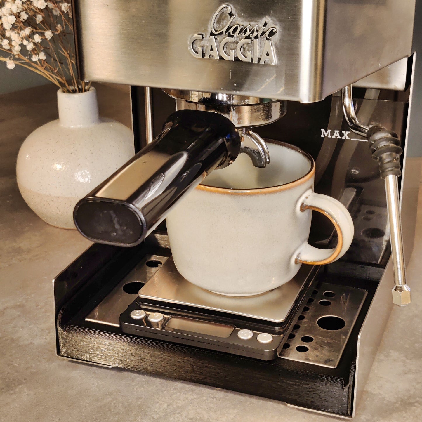 Flache Abtropfschale für Gaggia Classic / New / Pro / Neo Espressomaschine