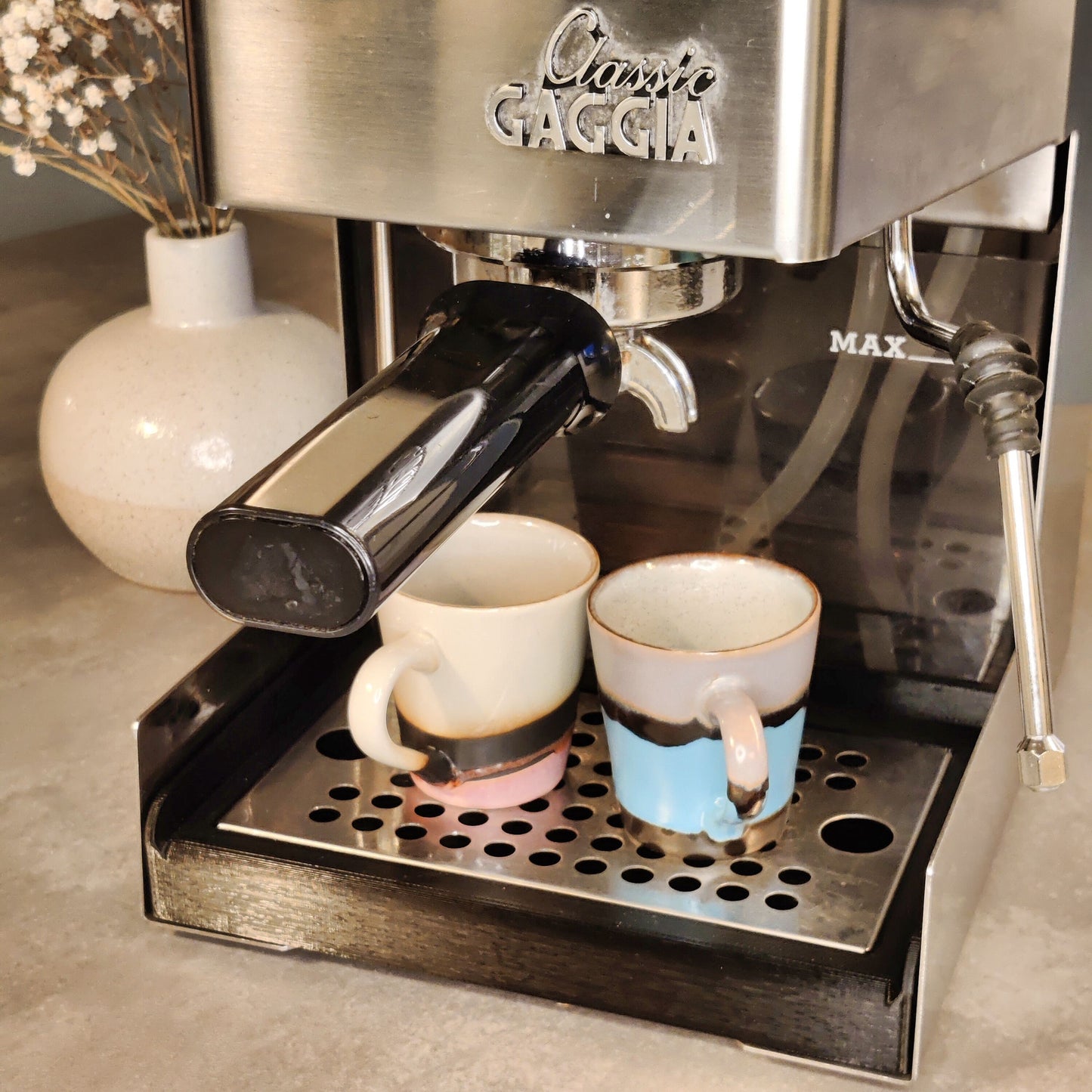 Flache Abtropfschale für Gaggia Classic / New / Pro / Neo Espressomaschine