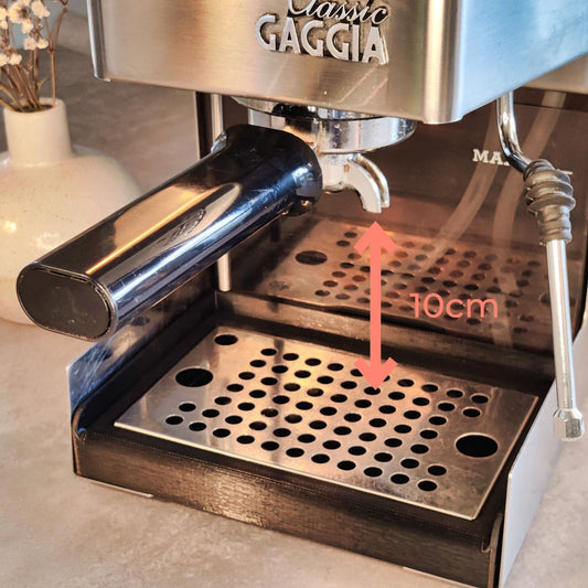 Kaufen Sie die flache Abtropfschale für Ihre Gaggia Classic New Pro Neo Espressomaschine bei Plasticy. Hochwertig und funktional. Jetzt bestellen!